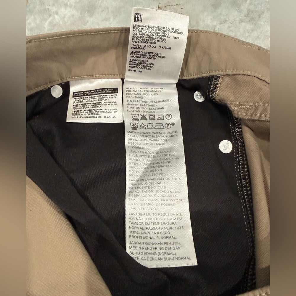 Dockers Men's Tan Pants - Picture 8 of 12